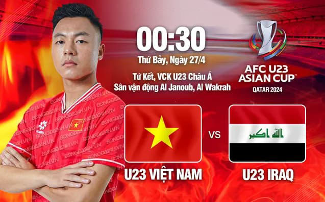 Nhận định U23 Việt Nam vs U23 Iraq: Liệu may mắn có thật sự đến?