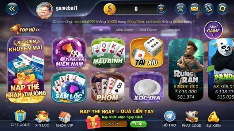 Kho game bài hấp dẫn tại X79 Club