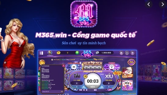 M356 Win - Cổng game xứng tầm quốc tế 